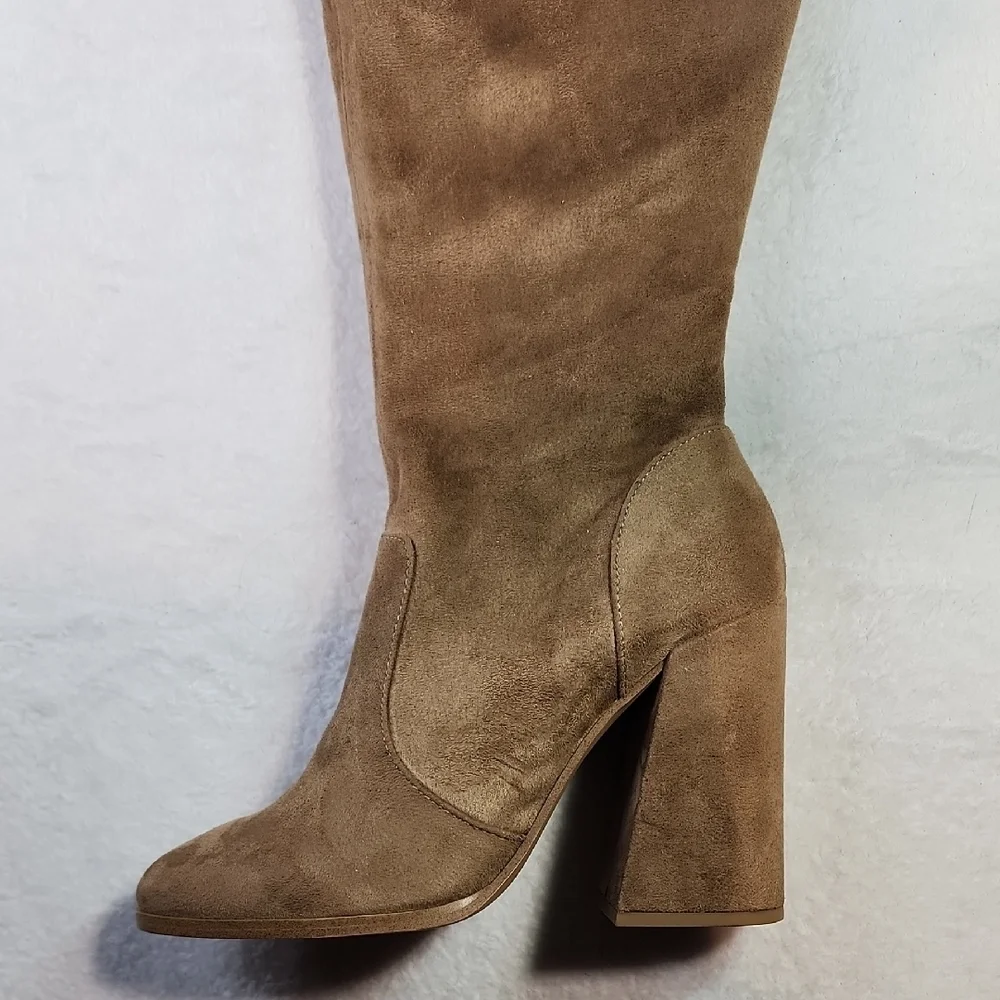 Jessica Simpson Tan Over-the-Knee Boots